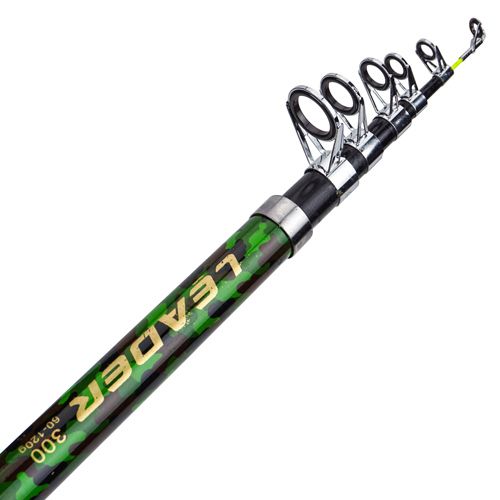 Телескопическое рыболовное спиннинговое удилище 3. 0м, 1/50