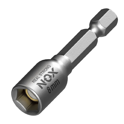 Насадка магнитная для кровельных саморезов на 8мм 48 мм Nox ПВХ 20 шт, 20/800