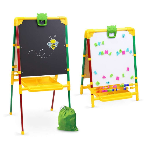 Мольберт для рисования двухстор. М2, 530*460, растущий с изм. высотой НИКА, 1/1