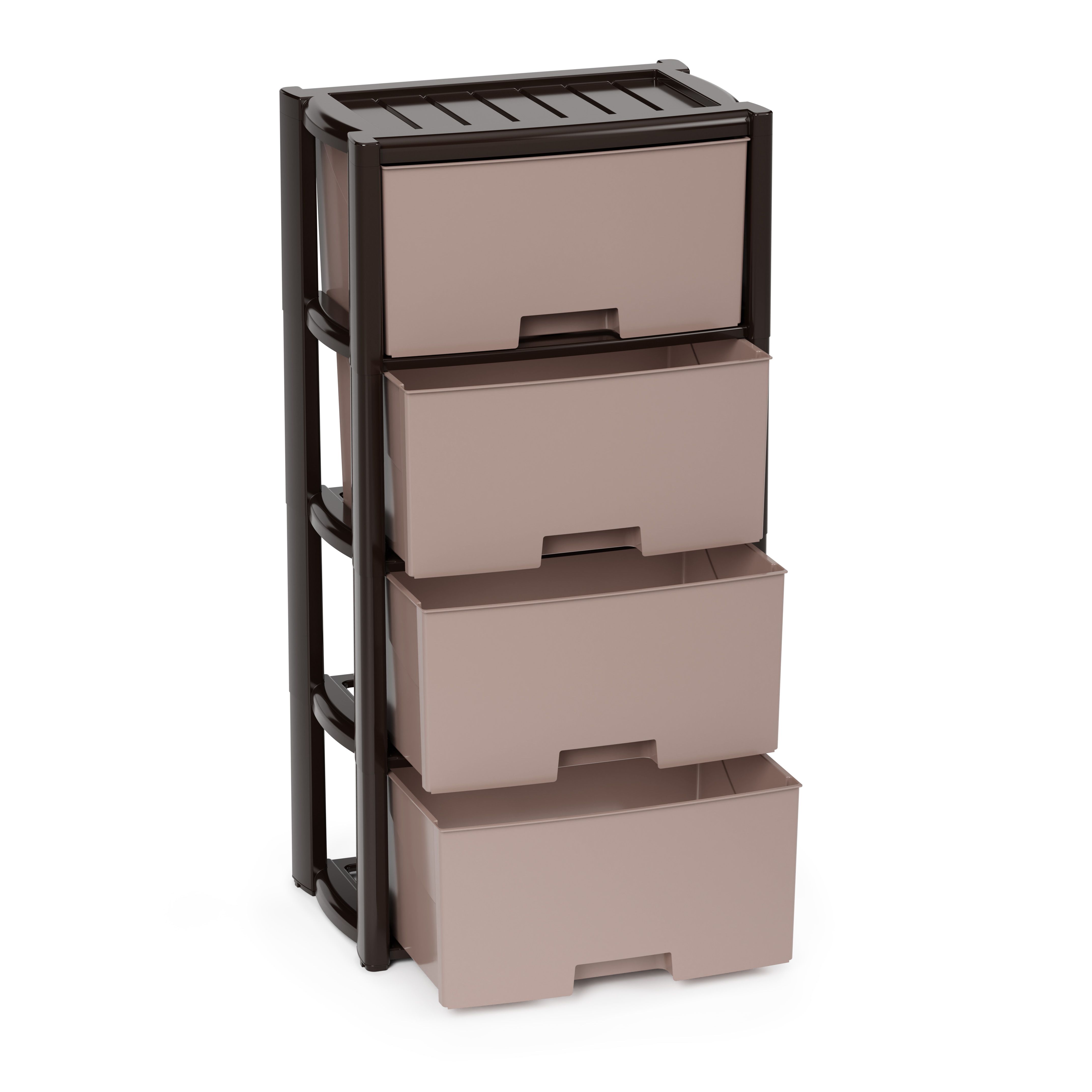 Комод Колорит 4-х секцион. мокко, М7836 Альтернатива 1/1