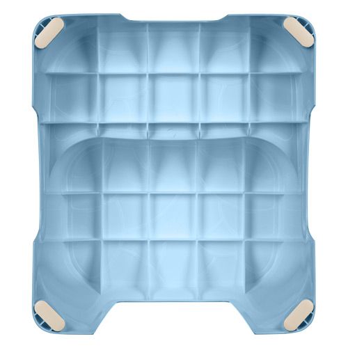 Табурет-подставка детский 340х310х205 мм, темно-голубой