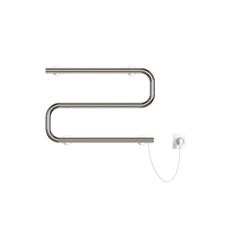 Полотенцесушитель MIXLINE SIMPLE S 40x60, кнопочный выкл, 146 Вт