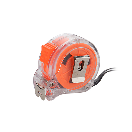 Рулетка 5м MT 25мм, 1 фиксатор, ударопрочный прозрачный корпус Барракуда, 1/12/120