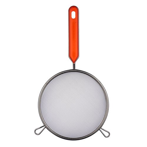 Сито из нерж стали с пластик. ручкой, диа 16 см, 1/240