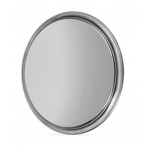 Поднос, Уфимский Самовар, нержавеющий круглый 430 мм