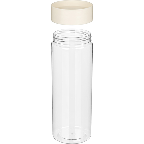 Емкость для сыпучих продуктов 1.5 л Homver Asti 221102825/01, светло-бежевый