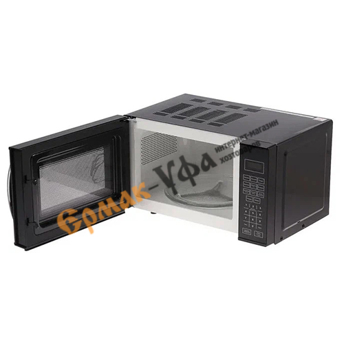 Микроволновая печь СВЧ Centek CT-1579 700W, 20л, сенсор, 10 автоматических программ, LED дисплей, черный/цветы, 1/1