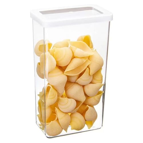 Емкость для сыпучих продуктов 3.2 л IDEA СТЕП М 1299, 16х10х28 см, белая