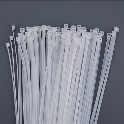 Хомут, стяжка, 300х7,6 нейлон белый 100шт/уп, 1/60