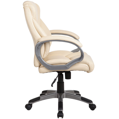 Кресло офисное BRABIX, Eldorado EX-504,  экокожа, бежевое, 531167