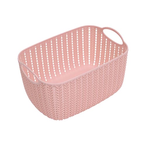 Корзинка 4 л IDEA ВЯЗАНИЕ М 2380, чайная роза