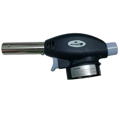 Горелка газовая для баллона 220мл. тип KOVEA, MAXMUM, ISO9001 с пьезо, синяя 915, 5/10/, 100/120