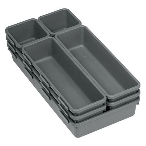 Лотки IDEA М 1619, набор №3, графитовый