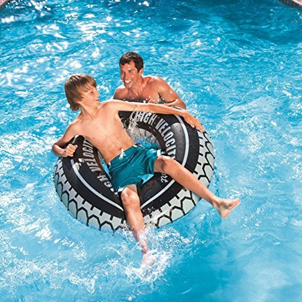 Круг для плавания 119 см с ручками High Velocity Tire Bestway (36102)