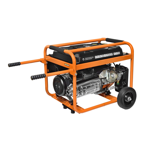 Генератор бензиновый CARVER PPG- 8000Е LT-190F, 6, 0/6, 5 кВт, 220В, бак 25л, кол/рук. медь