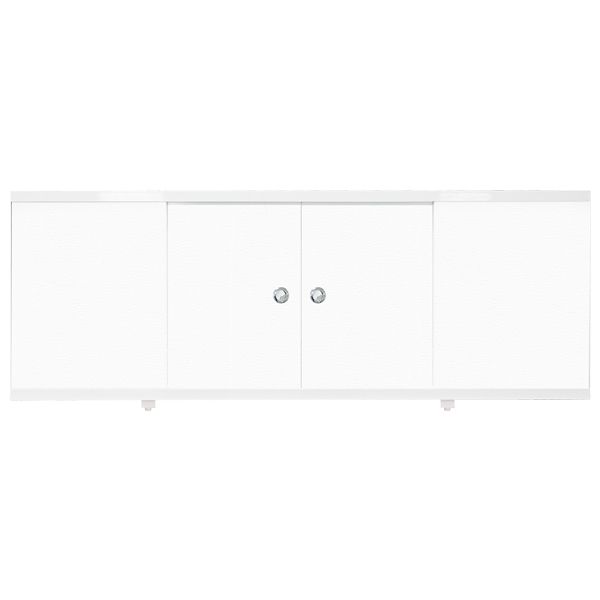 Экран для ванной купе 1, 7, белый