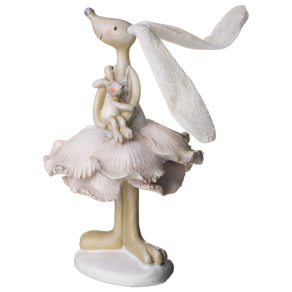 ФИГУРКА ДЕКОРАТИВНАЯ КРОЛИК 11,5*11,5*26,5 СМ