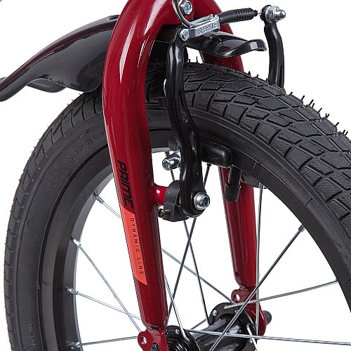 Велосипед NOVATRACK 16", PRIME, алюм., коричневый, полная защита цепи, пер.торм.руч, зад. нож, корот