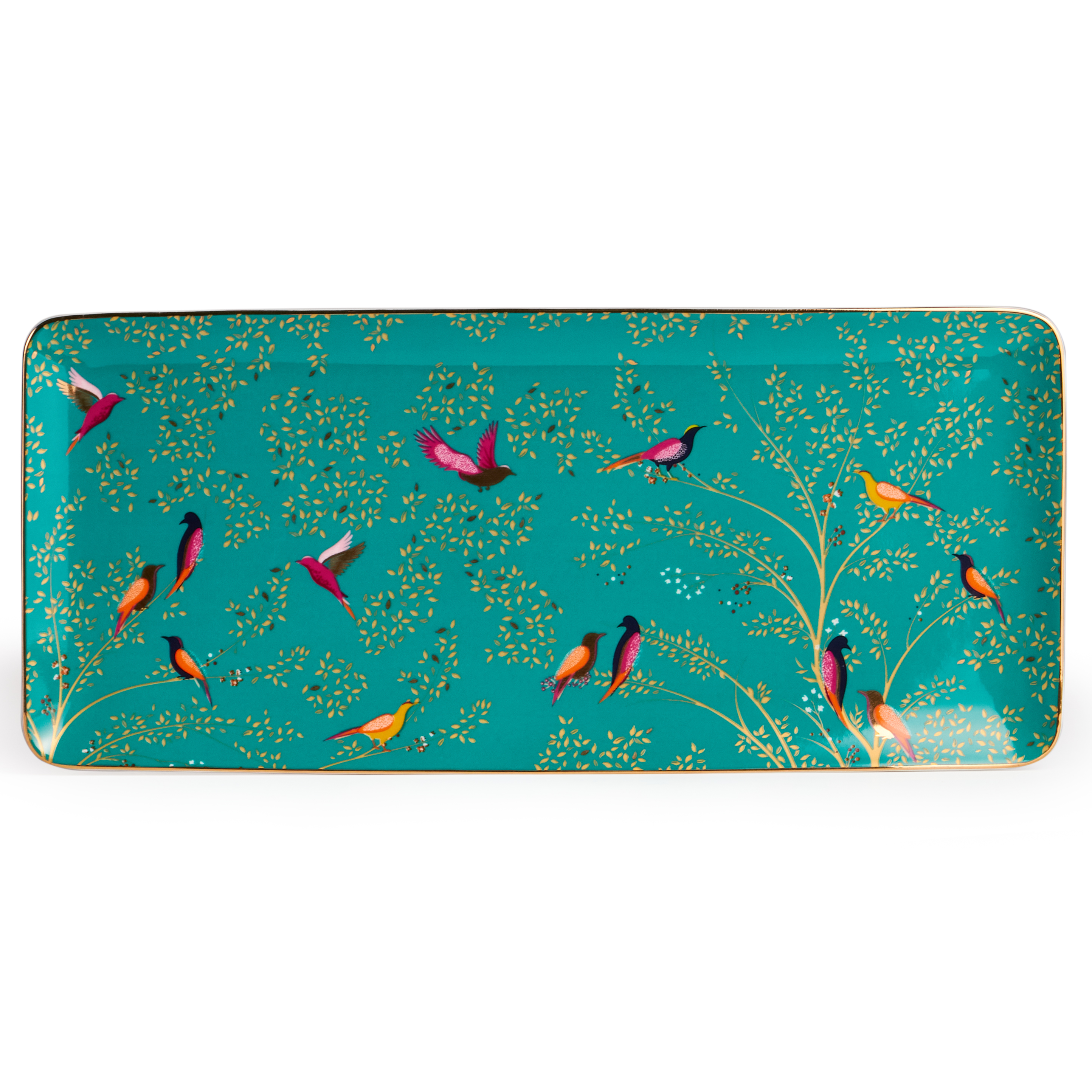 БЛЮДО LEFARD, GOLDEN BIRDS, 36*16*1, 5 СМ, КОР=16ШТ.