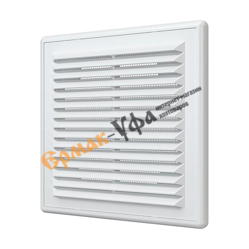 Решетка вентиляционная 150х150мм разъемная с москит. сеткой БЕЛЫЙ 1515Р ERA, 1/60