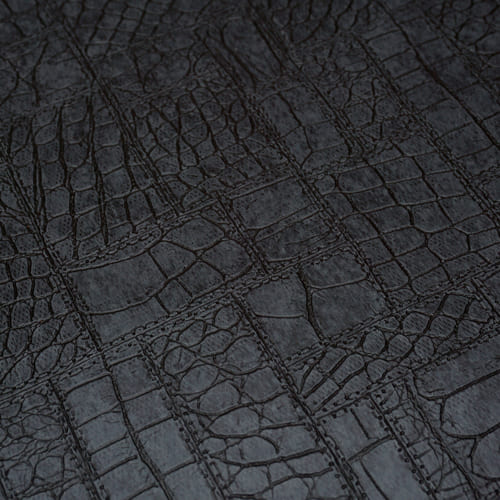 Стул Венеция БЕЗ МЯГКОЙ СПИНКИ серый крок. полим. на ножках серый хром, 2/4