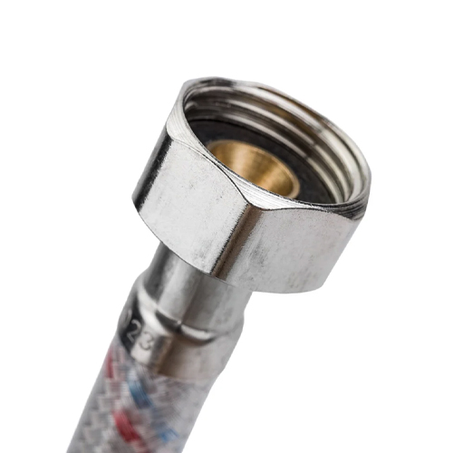 Подводка гибк. д/в 40см ГГ 1/2 ПВХ aqualine покрытие, 10/120