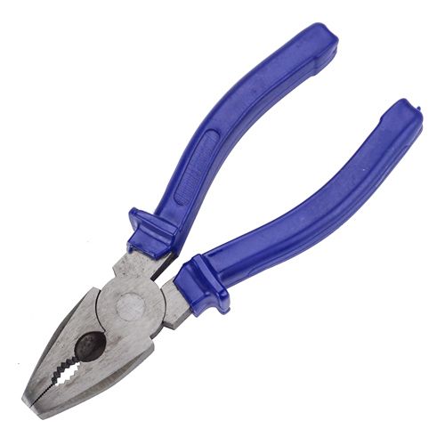 Пассатижи 160мм , шлифованные, пластмассовые рукоятки/, плоскогубцы, 2/6/60