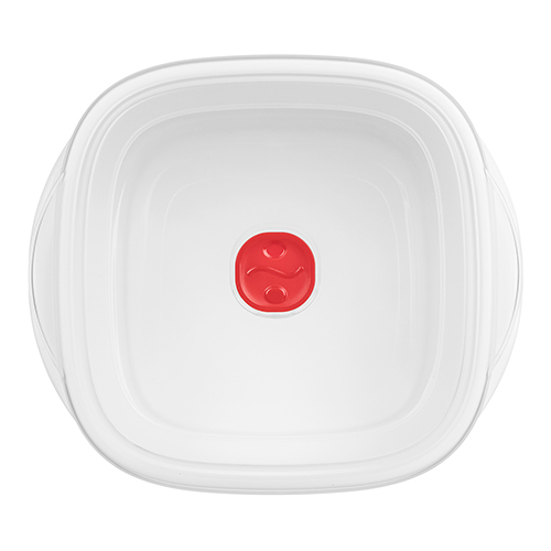 Емкость для СВЧ 2.5 л Homver Bergamo 222124729/01, с клапаном, белая