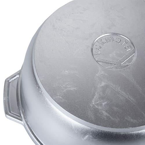 Кастрюля жаровня 4,0 л, с металлической крышкой ж40 KUKMARA, 1/5