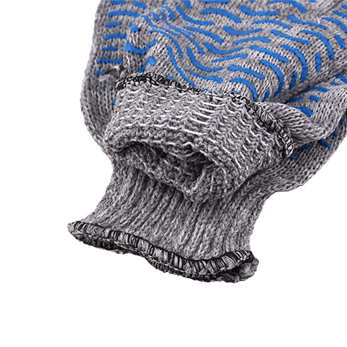 Перчатки х/б серые, белые 10 кл, 6-нит ПВХ, 10/200