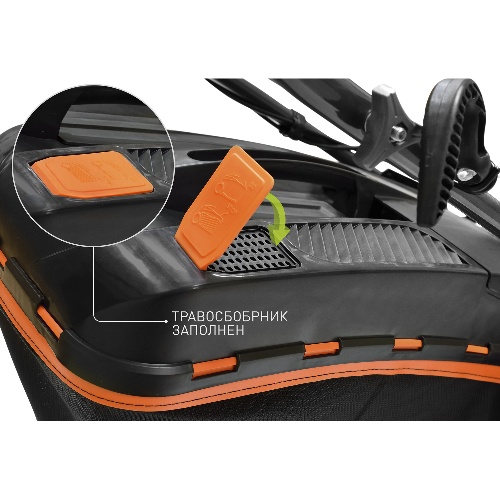 Газонокосилка бензиновая CARVER LMG-2646HM, 2, 6кВт, 46см, 7, /8,  65л