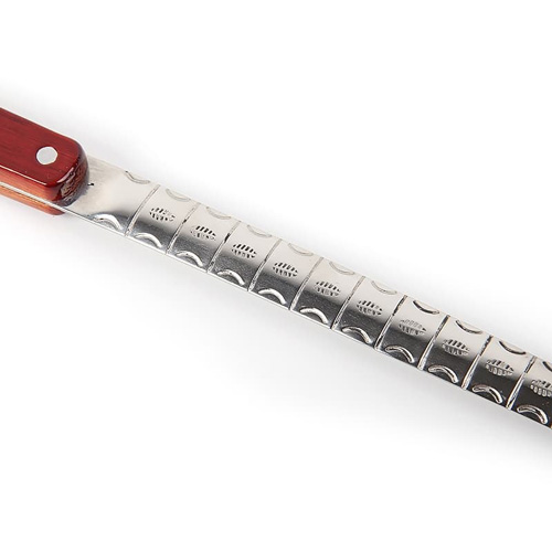 Половник из нерж. стали 46,5 см, с деревянной ручкой Узбекистан, 1/150