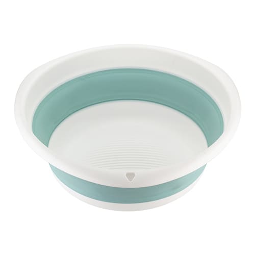 Таз пластм. складной 10,0л ФЛЕКС Морская волна, 1/14