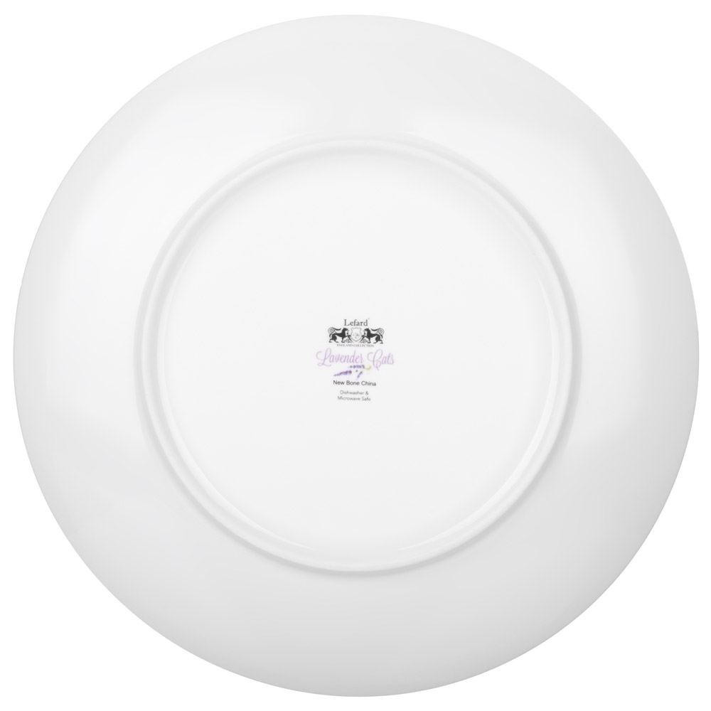 НАБОР ТАРЕЛОК ОБЕДЕННЫХ LEFARD, ЛАВАНДОВЫЕ КОТЫ, 2 ШТ. 25, 5*2, 5 СМ, КОР=12НАБ.