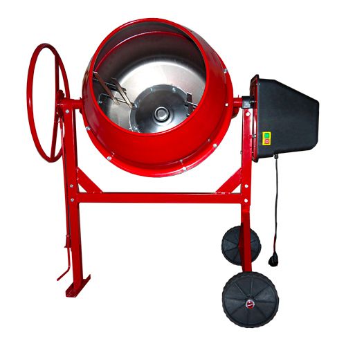 Бетоносмеситель ПРОФМАШ  Б 220, полиамидный венец, рычаг