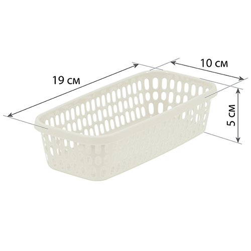 Корзинка IDEA М 2340, 190х100х50 мм, микс, разноцветный