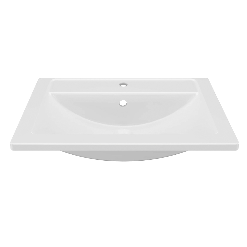Раковина накладная, МАРГО-70, белый, MIXLINE