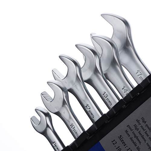 Набор ключей рожково-накидных комбинированных 8-17мм, 6шт, 1/30