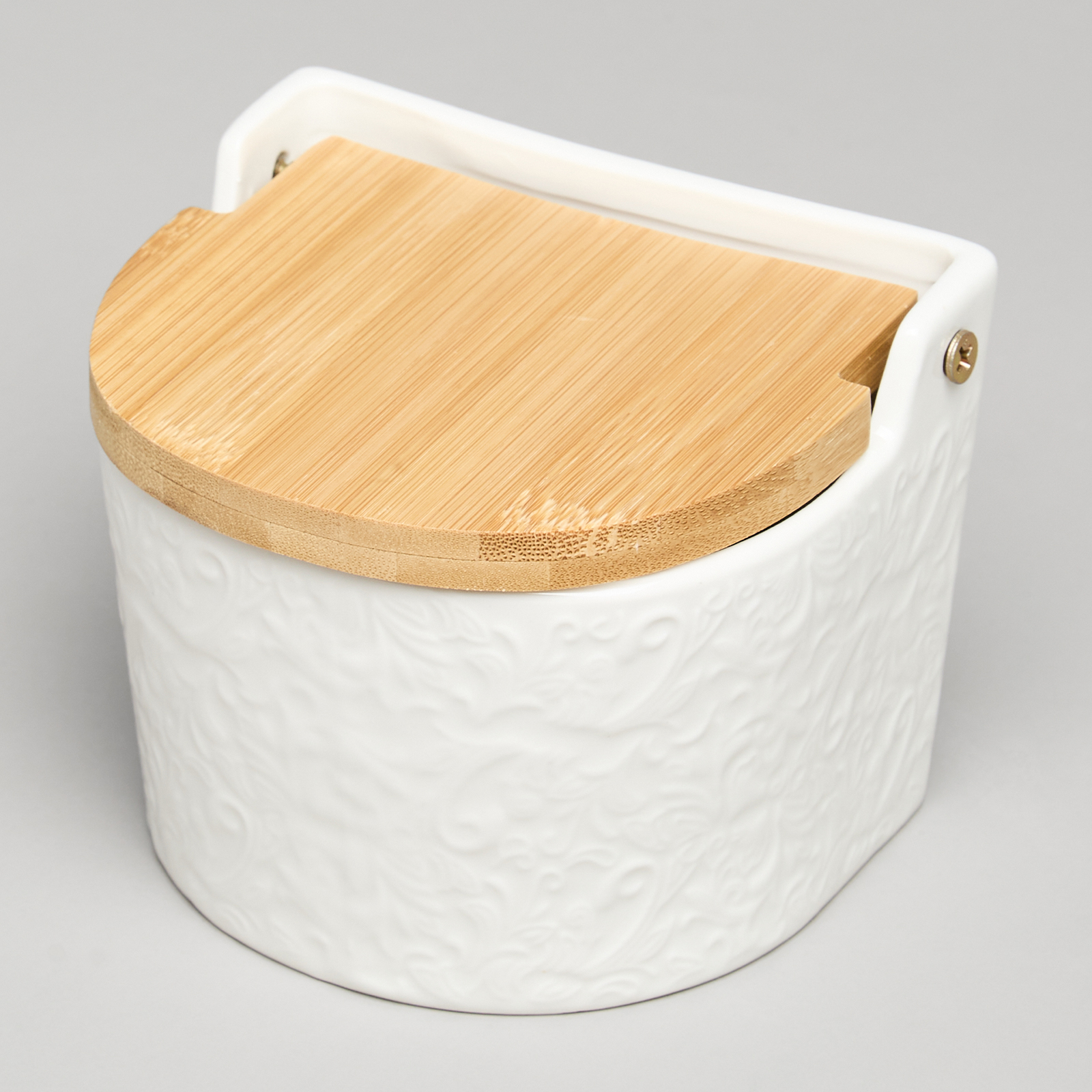 БАНКА ДЛЯ СОЛИ С ДЕР.КРЫШКОЙ LEFARD, MUSE, 11, 5*11*9, 5 СМ 450 МЛ