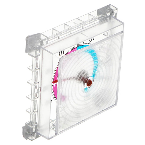Термометр оконный квадратный биметаллический, -50 +50, блистер VETTA, 6/24/240