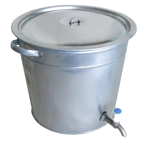 БАК оцинк 32л круглый, с краником, Магнитогорск, 1/5