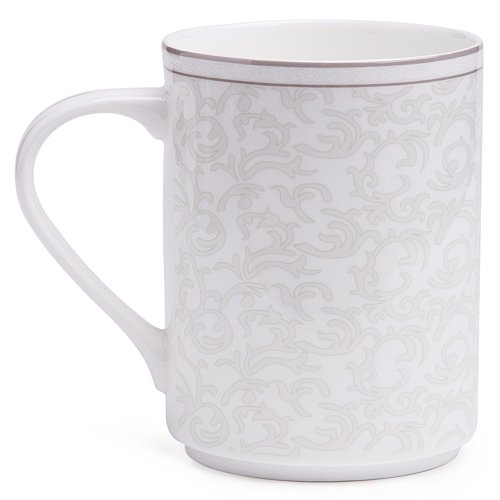 НАБОР КРУЖЕК LEFARD, GREY LACE, 4 ШТ. 400 МЛ