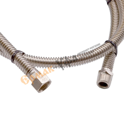 Подводка для газа 1/2 180см ГШ Сильфонная VRT-151801, 1/1