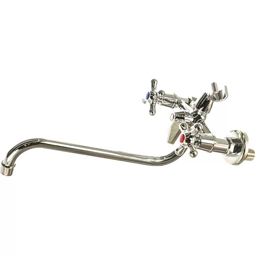 Смеситель для ванны ISTOK LIFE двуручный, излив 300 мм 0402. 714, 1/10