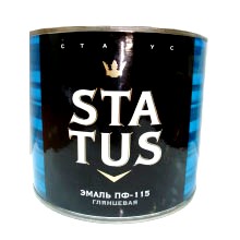 Эмаль ПФ-115 голубая 1,8кг STATUS, 6/6