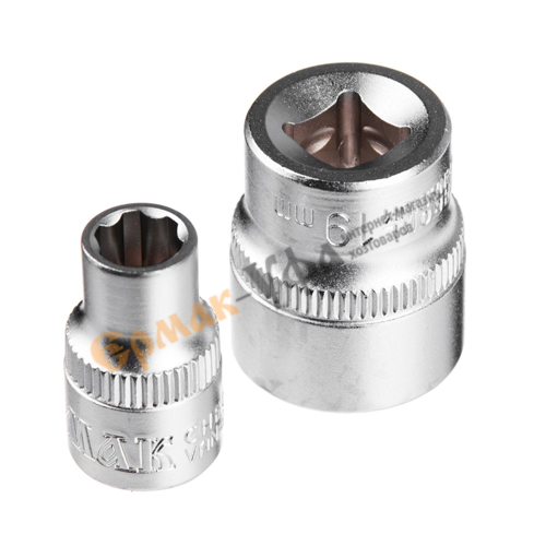 Набор головок Супер лок, 10шт, 3/8 8-10-11-12-13-14-15-17-19мм ЕРМАК, 1/50