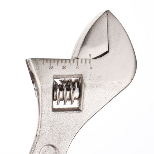 Ключ разводной 300 мм, никелированный, 1/6/48