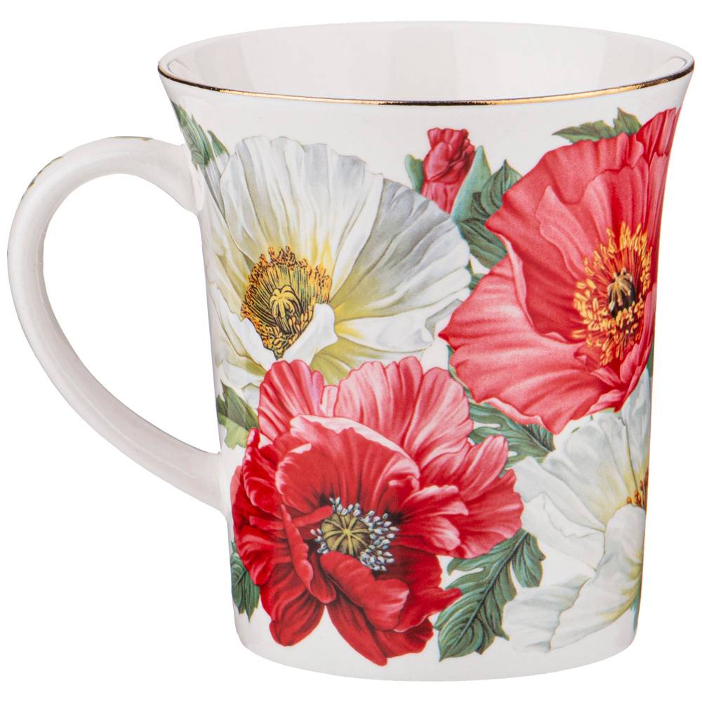 КРУЖКА LEFARD "МАКИ" 420 МЛ (КОР=36ШТ.)