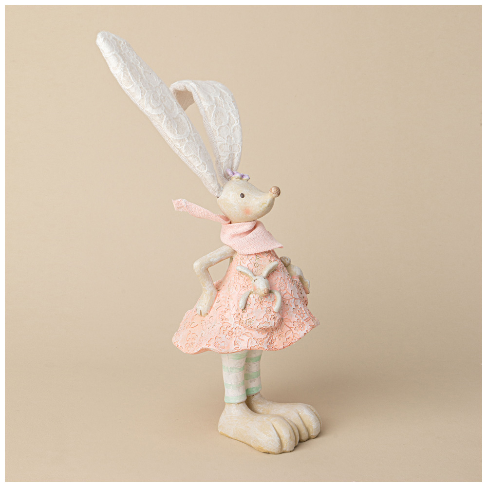 ФИГУРКА ДЕКОРАТИВНАЯ КРОЛИК 10X10X29.5СМ