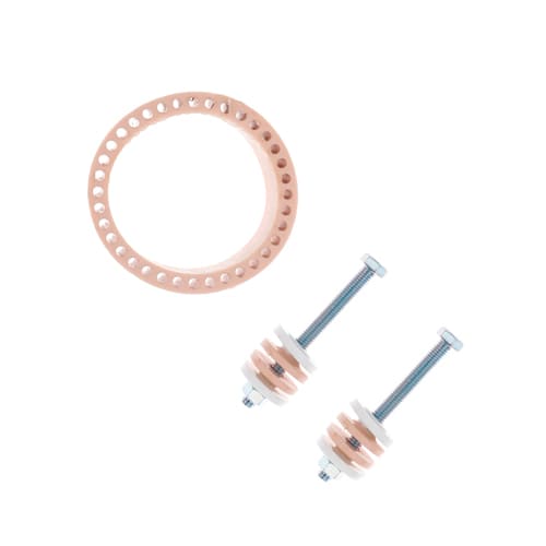 Арматура для компакт бачка унив. Тула РБМ, красная, АС-1,1, 1/20